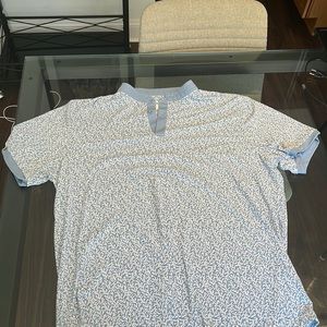 Mantra Blue and White Polo